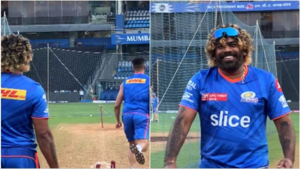 Lasith Malinga shows Arjun Tendulkar, other bowlers, boss at MI practice ahead of RCB match